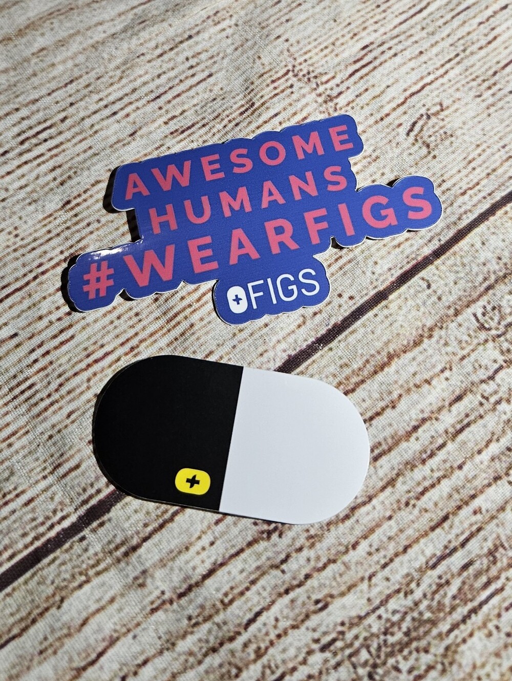 Figs scrubs decal stickers